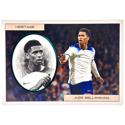 Jude Bellingham Warren Zaire-Emery Error Card 2023 Futera Uniqie TURQUOISE 10/32 #HG092 England