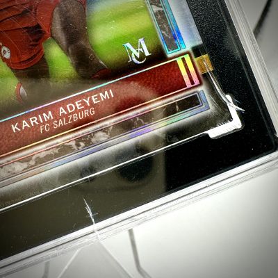 Karim Adeyemi 2020-21 Topps Museum Collection - Rookie RC#19 RB Salzburg SGC 9.5