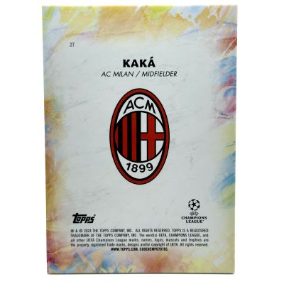 KaKa 2023-24 Topps inception Soccer - Aqua Refractor 108/125 AC Milan