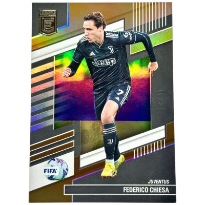Federico Chiesa 2022-23 Dondruss Elite FIFA - GOLD 08/10 #117 Juventus