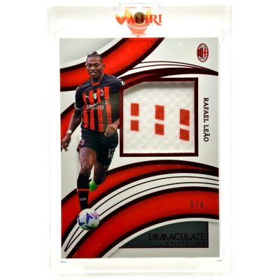 Rafael Leao 2022-23 Panini Immaculate Collection PATCH RUBY 6/8 #B-RAL AC Milan