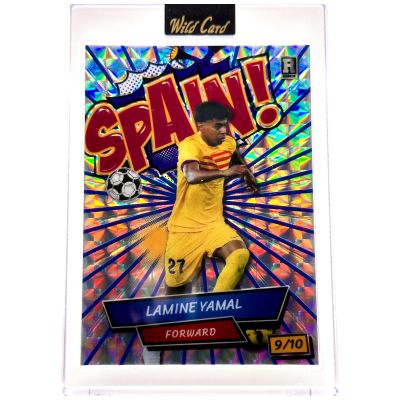 Lamine Yamal 2024 Wild Card Comix - Rookie RC GOAL 09/10 #ACGB- LY4 FC Barcelona