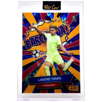 Lamine Yamal 2024 Wild Card Comix - Rookie RC 4/4 #ACBG- LY3 FC Barcelona