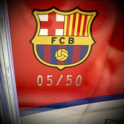 Jules Kounde 2023-24 Daka FC Barcelona - Ineffable AUTO Game Used Relic 05/50 #SJ-2 CGC 10