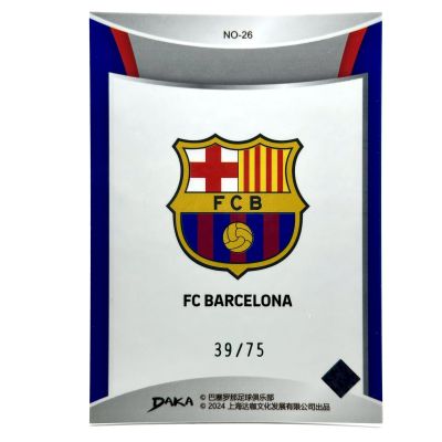 FC Barcelona Logo 2023-24 Daka FC Barcelona Holocene - 39/75 #NO-26