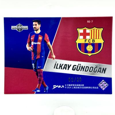 Ilkay Gundogan 2023-24 DAKA FC Barcelona Holocene - Moments 01/20 #RE-7