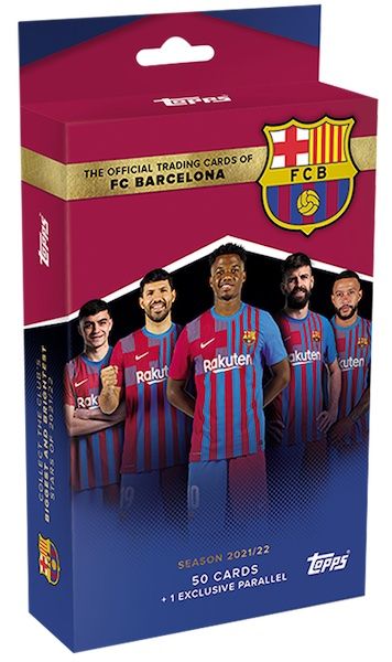 2021-22 Topps Barcelona Team Set