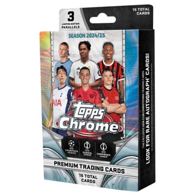 2024-25 Topps Chrome UEFA Club Competitions Hanger Box