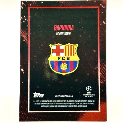 Raphinha 2024-25 Topps Showtime UCC - 03/10 FC Barcelona