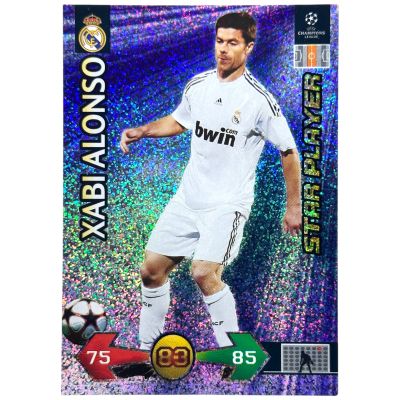 Xabi Alonso 2009-10 Panini Super Strikes UCL – Star Player #85 Real Madrid