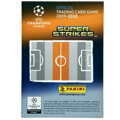 Xabi Alonso 2009-10 Panini Super Strikes UCL – Star Player #85 Real Madrid