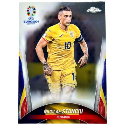 Nicolae Stanciu 2024 Topps Chrome UEFA Euro #150 Romania