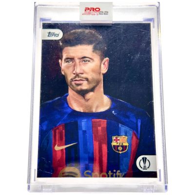 Robert Lewandowski 2022 Topps Project 22 - Designed by Case Maclaim FC Barcelona