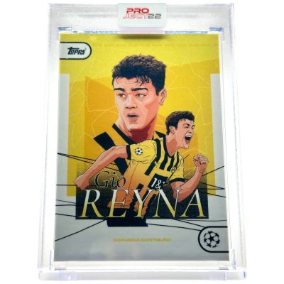 Giovanni Reyna 2022 Topps Project 22 - Designed by Dan Leydon BVB Dortmund
