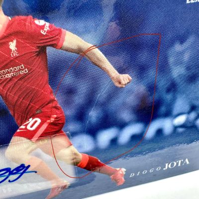 Diogo Jota 2021-22 Topps On Demand Simplicidad - AUTO 01/25 FC Liverpool