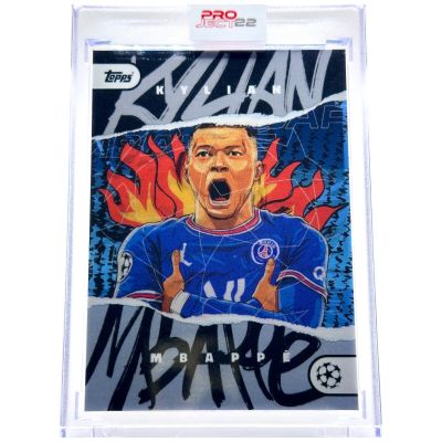 Kylian Mbappe 2022 Topps Project 22 - Designed by Dan Leydon PSG