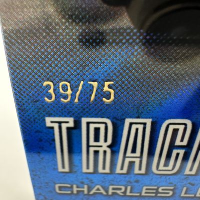 Charles Leclerc 2024 Topps Finest Formula 1 - Track Attack RELIC Blue 39/75 #TAR-LEC Ferrari