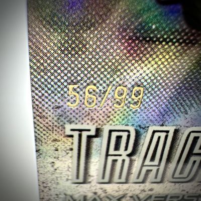 Max Verstappen 2024 Topps Finest Formula 1 - Track Attack RELIC 56/99 #TAR-VER Red Bull