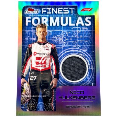 Nico Hulkenberg 2024 Topps Finest Formula 1 - Finest Formulas RELIC Silver 53/99 #FF-HUL Haas