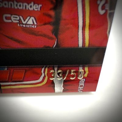 Carlos Sainz 2024 Topps Finest Formula 1 - Raceday RELIC Green Refractor 33/50 #RDR-SAI Ferrari