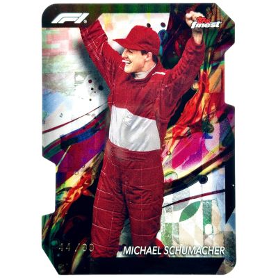 Michael Schumacher 2024 Topps Finest Formula 1 - Common Die-Cut 44/99 #83 Ferrari