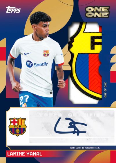2024-25 Topps FC Barcelona Team Set 