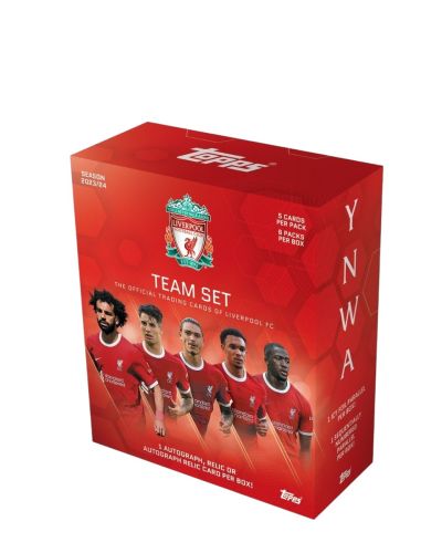2023-24 Topps Liverpool FC Official Team set