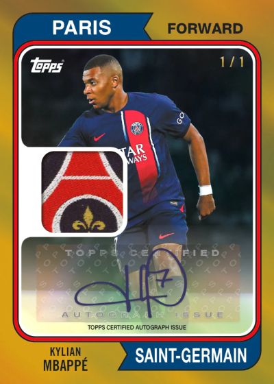 2023-24 Topps Paris Saint Germain Team Set