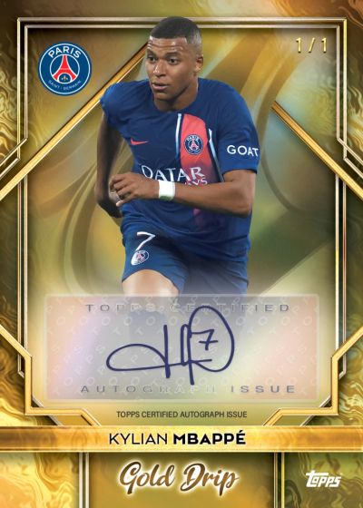 2023-24 Topps Paris Saint Germain Team Set