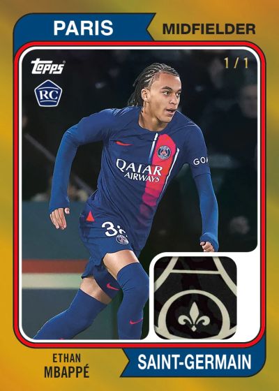 2023-24 Topps Paris Saint Germain Team Set