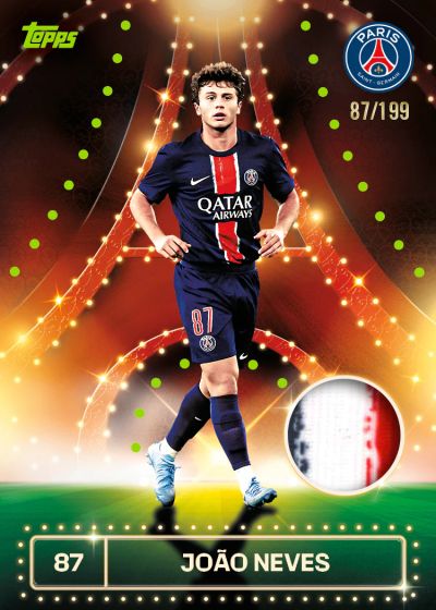 2024-25 Topps Paris Saint Germain Team Set Box