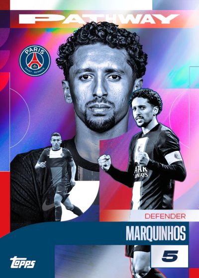 2024-25 Topps Paris Saint Germain Team Set Box