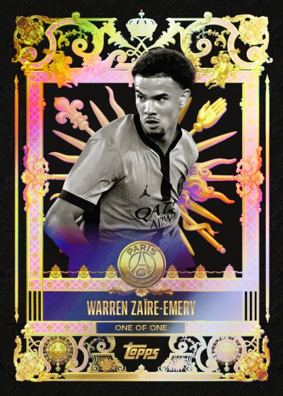 2024-25 Topps Paris Saint Germain Team Set Box