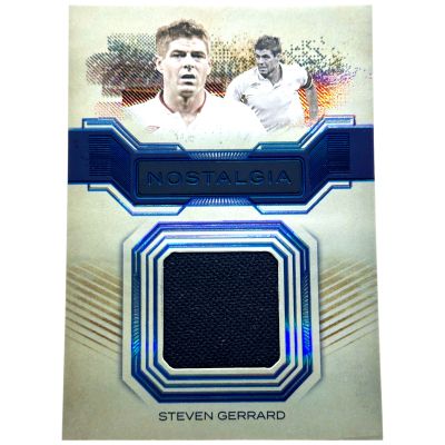 Steven Gerrard 2024 Futera Incredible - Nostalgia Worn Jersey 05/09 #NS15 FC Liverpool
