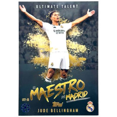 Jude Bellingham 2024-25 Topps Match Attax - Ultimate Talent El Maestro Madrid #UTF-JB Real Madrid