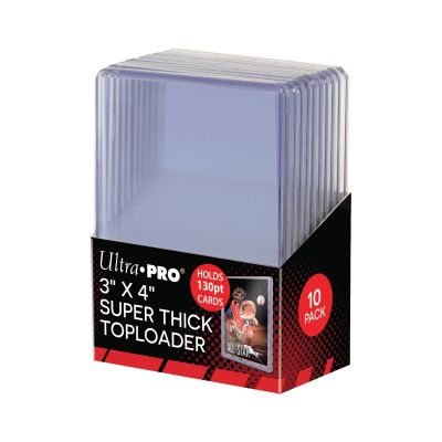 Ultrapro 130PT Toploader (Protectie Cartonase 3 x 4 Super Thick) 10 buc.