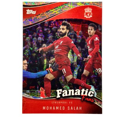 Mohamed Salah 2024-25 Topps FC Liverpool Fan Set - Fanatic Fans #FF-4
