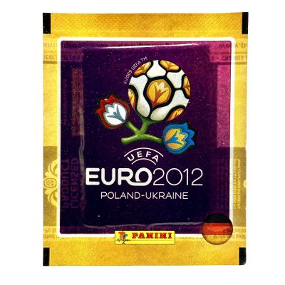 Plic Vinatge Panini Sticker EURO 2012 Polonia - Ucraina					