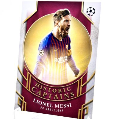 Lionel Messi 2024-25 Topps UCC Flagship - Historic Captains #HC-4 FC Barcelona 
