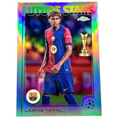 Lamine Yamal 2024-25 Topps Chrome UEFA - Future Stars REFRACTOR #27 FC Barcelona
