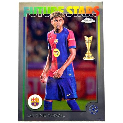 Lamine Yamal 2024-25 Topps Chrome UEFA - Future Stars #27 FC Barcelona