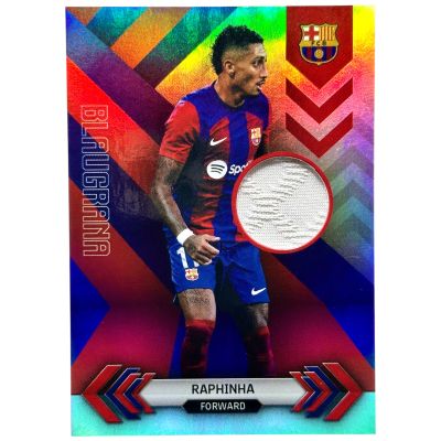 Raphinha 2023-24 Topps FC Barcelona Team Set - Match-Worn RELIC #BR-RA