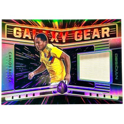 Carlos Bacca 2020-21 Panini Obsidian Soccer - Galaxy Gear Player Worn RELIC 011/125 #GG-CBA Columbia