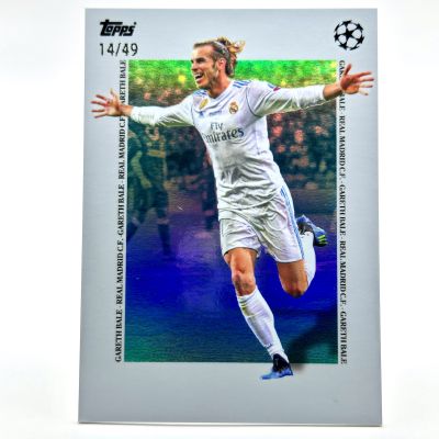 Gareth Bale 2024-25 Topps Simplicidad UCC - Blue 14/49 Real Madrid