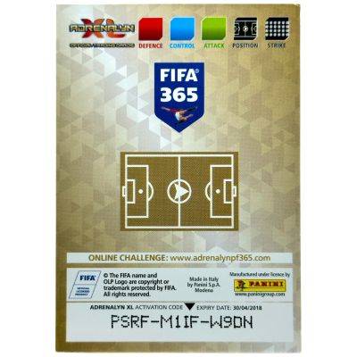 Cristiano Ronaldo 2018 Panini Adrenalyn XL Fifa 365 - Fans Milestone #123 Real Madrid
