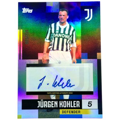 Jurgen Kohler 2024-25 Topps Juventus Team Set - AUTO 095/250 #LR-JK