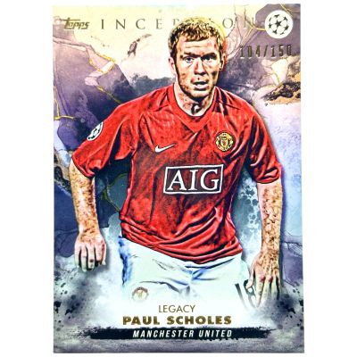 Paul Scholes 2023-24 Topps Inception Soccer - Silver 104/150 Manchester United