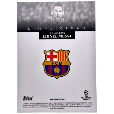 Lionel Messi 2024-25 Topps Simplicidad - Simplicity FC Barcelona