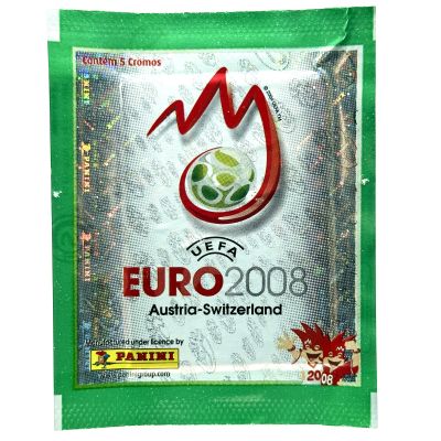 Plic Vintage Panini Sticker UEFA EURO 2008 Austria- Elvetia