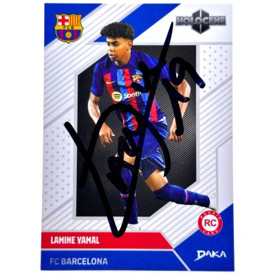 Lamine Yamal 2023 Daka FC Barcelona Holocene - Rookie AUTO On card + Certificat de autenticitate